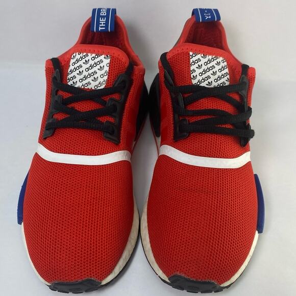ADIDAS NMD _R1 "Active Red/Black" Men's Shoes Size 5 - Picture 2 of 14